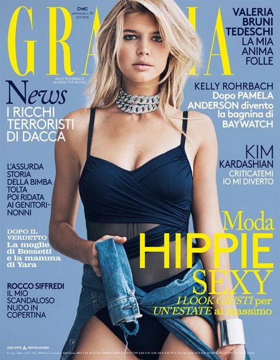 超模Kelly Rohrbach 最新性感时尚写真